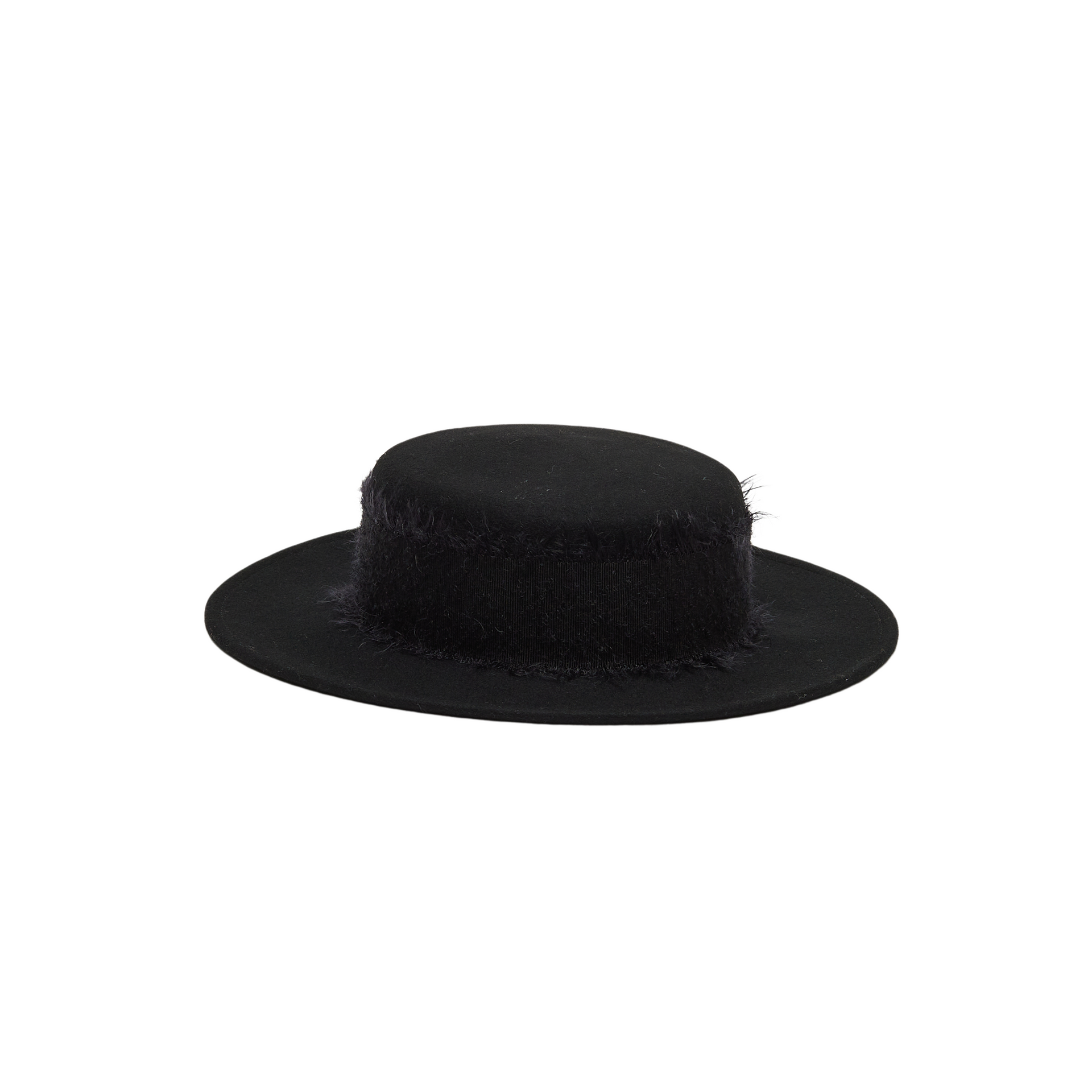 Brigitte Wool Felt Boater