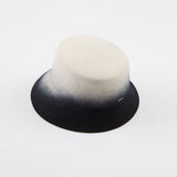 Ruby in Black Gradient Wool Felt