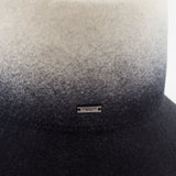 Ruby in Black Gradient Wool Felt