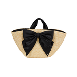Carlotta Natural Straw Tote