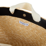 Carlotta Natural Straw Tote