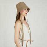 Ally Linen Packable Bucket Hat