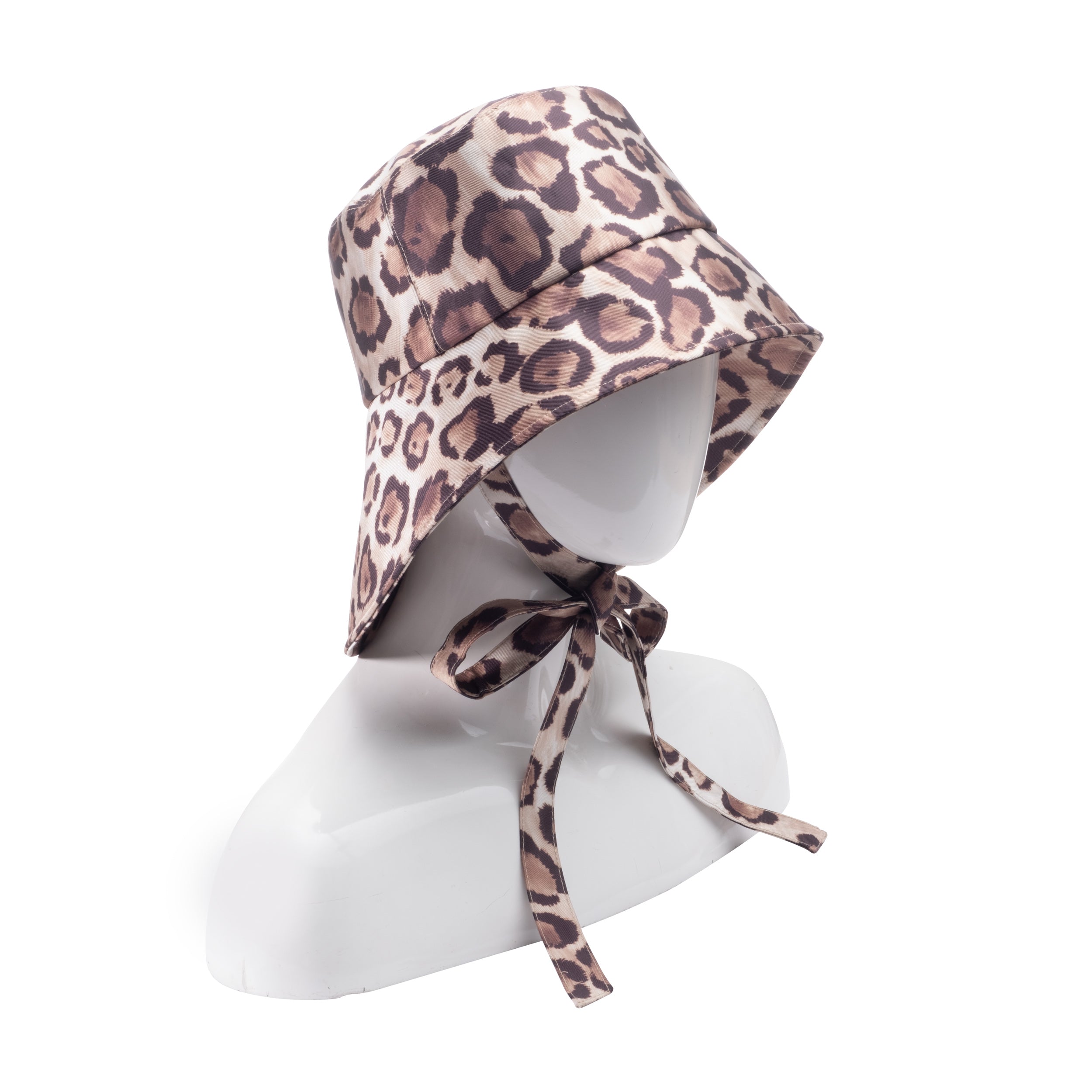 Ally Leopard Packable Bucket Hat