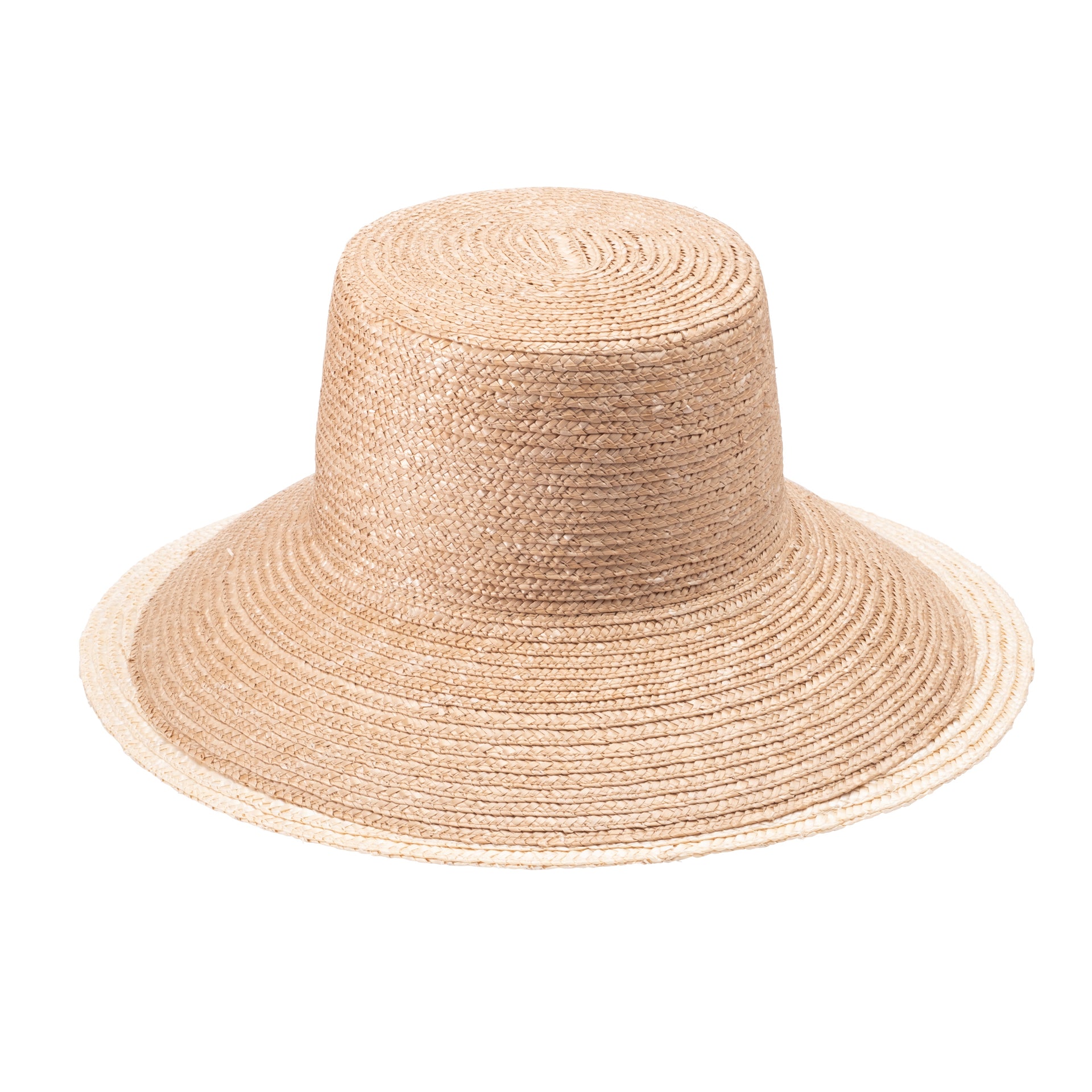 Annabelle Straw Wide-Brim Sunhat