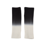 Eugenia Kim Amalia fingerless gloves crafted in black gradient merino wool