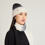 Vail in Black Wool Ombre