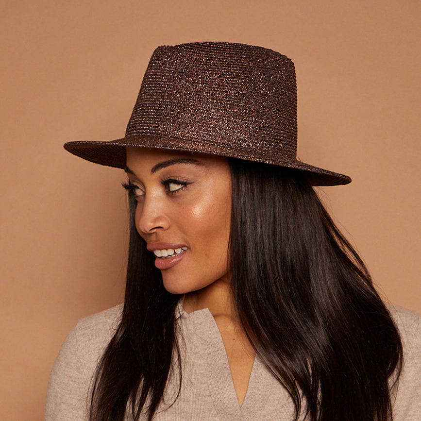 Blaine in Chocolate Metallic - Eugenia Kim