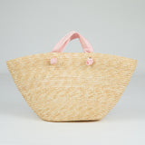 Carlotta Natural Straw Tote