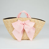 Carlotta Natural Straw Tote
