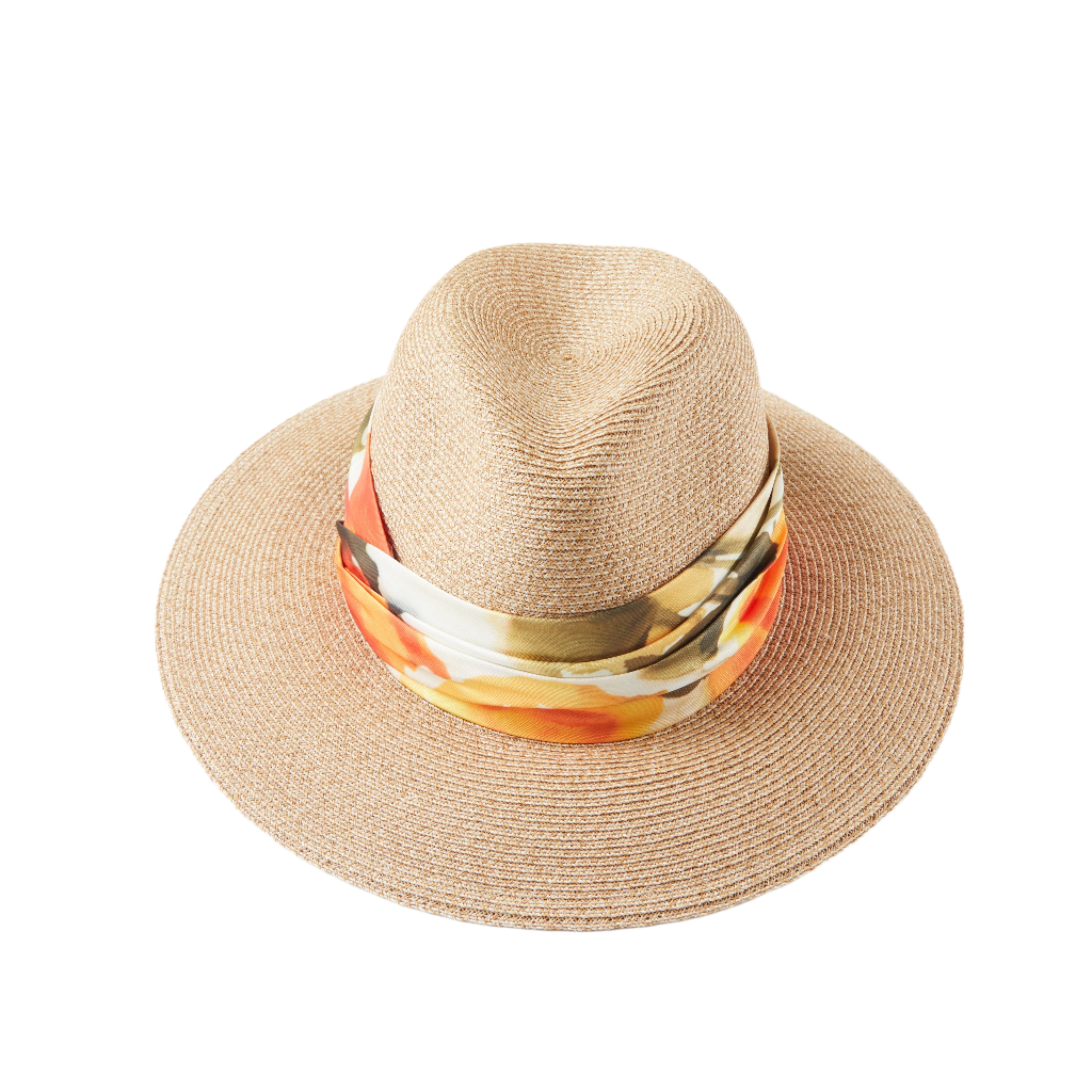 Courtney Toyo Packable Fedora