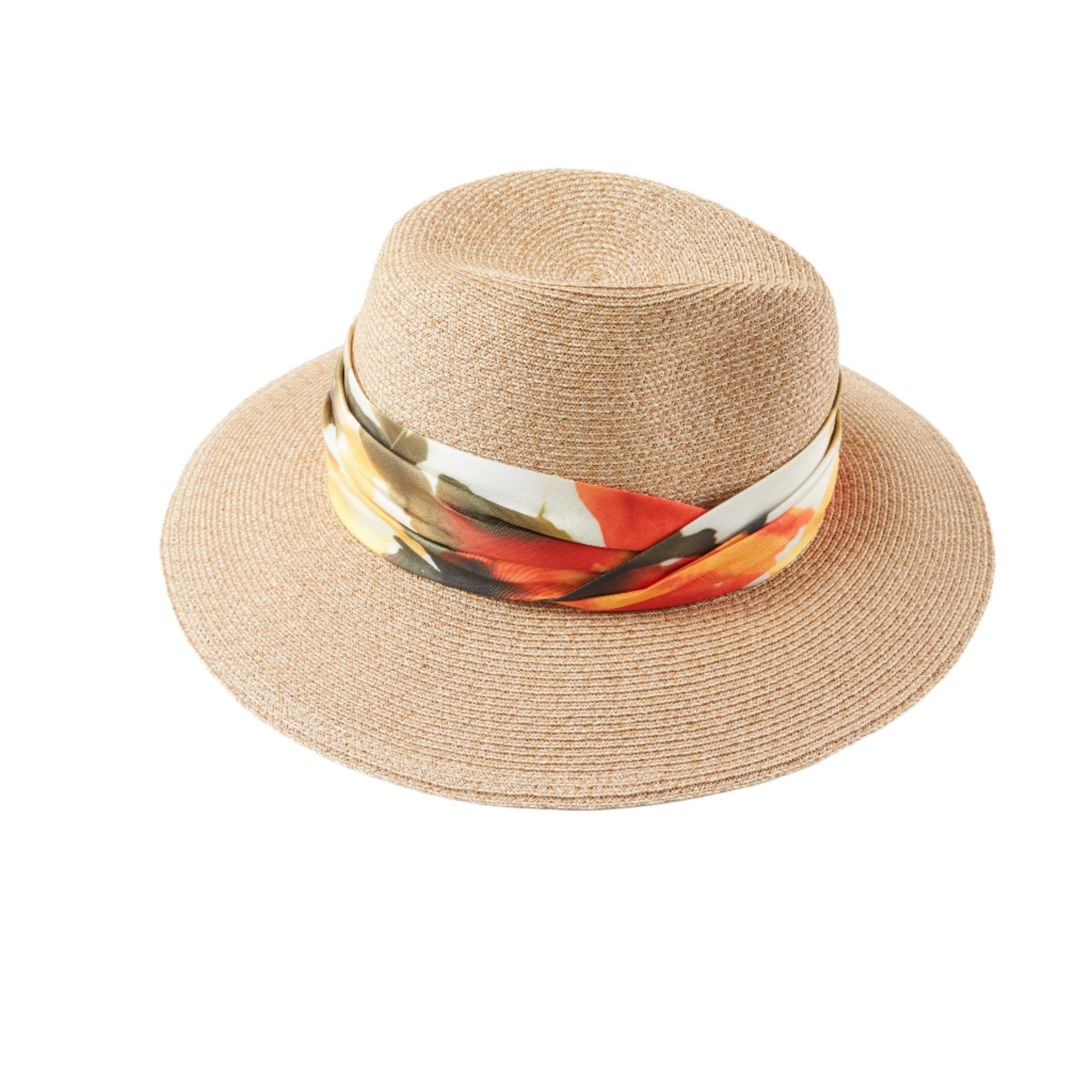 Courtney Toyo Packable Fedora