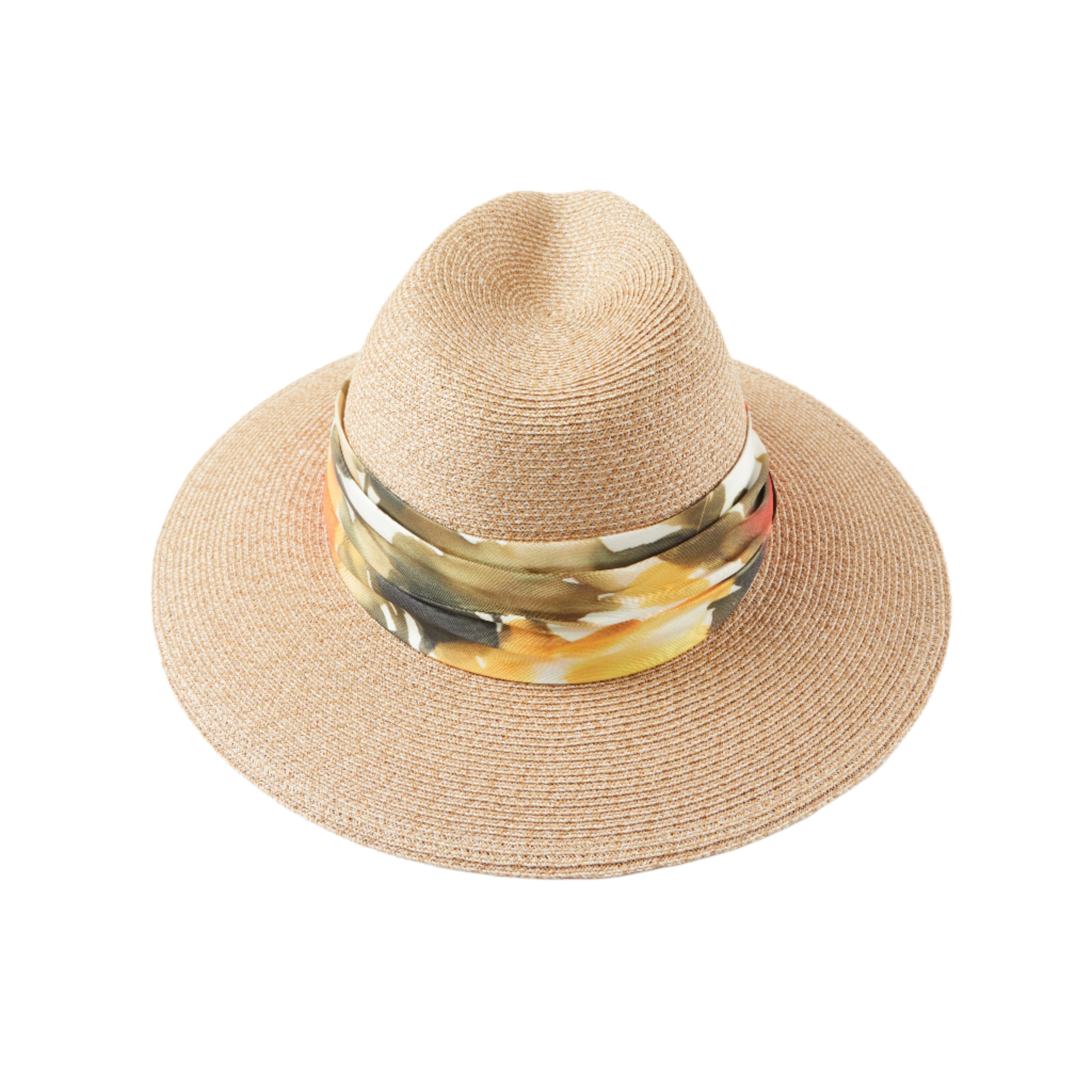 Courtney Toyo Packable Fedora