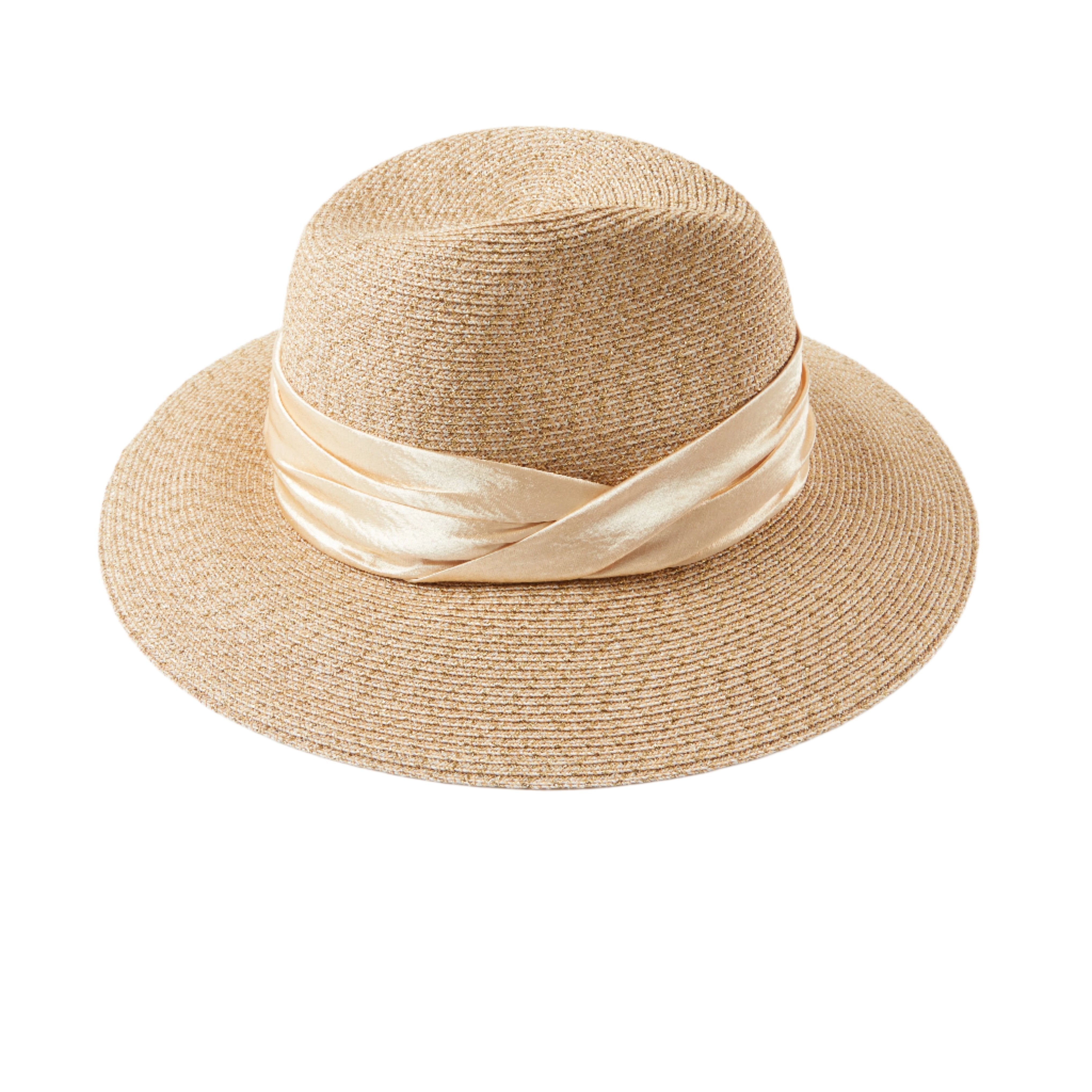 Courtney Toyo Packable Fedora