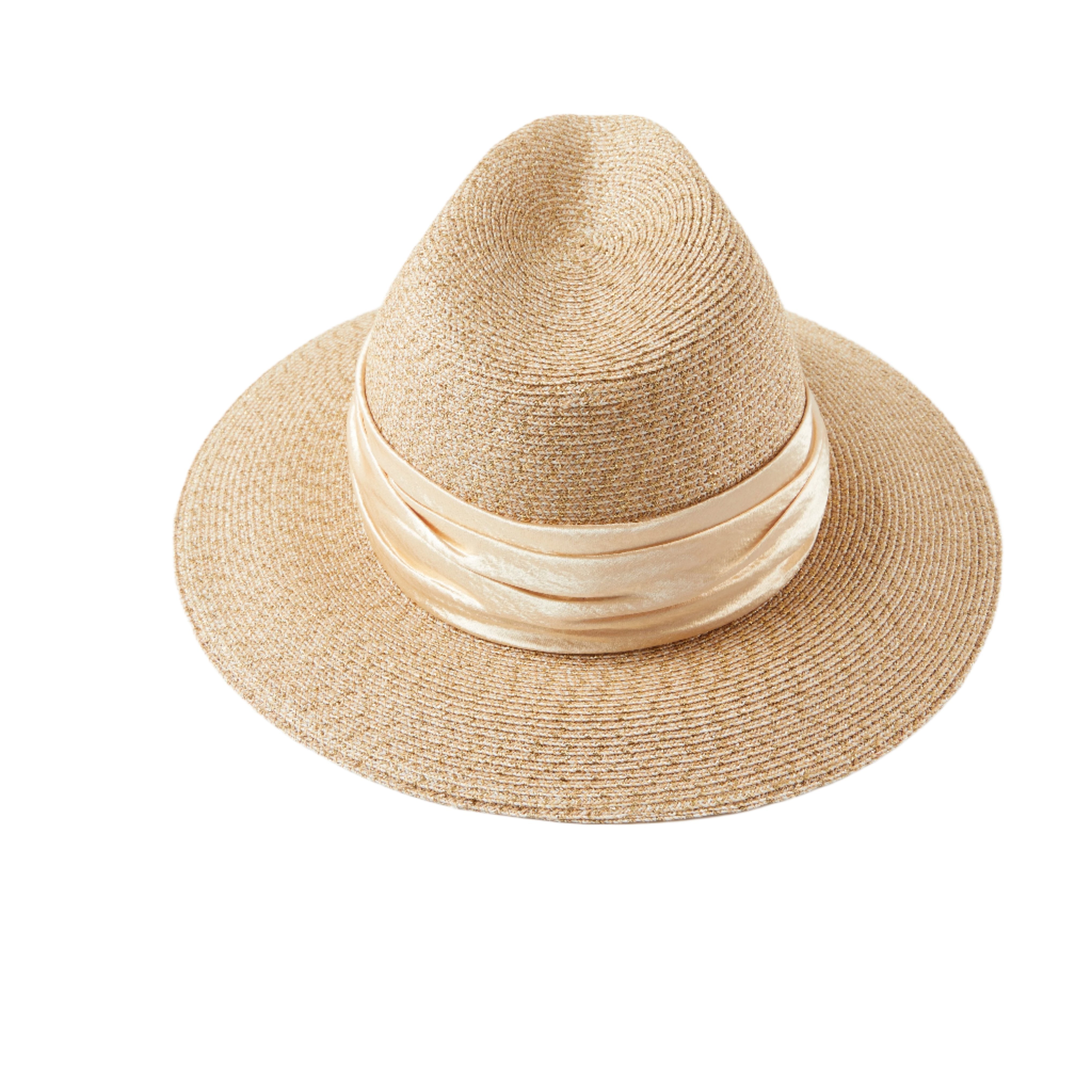 Courtney Toyo Packable Fedora