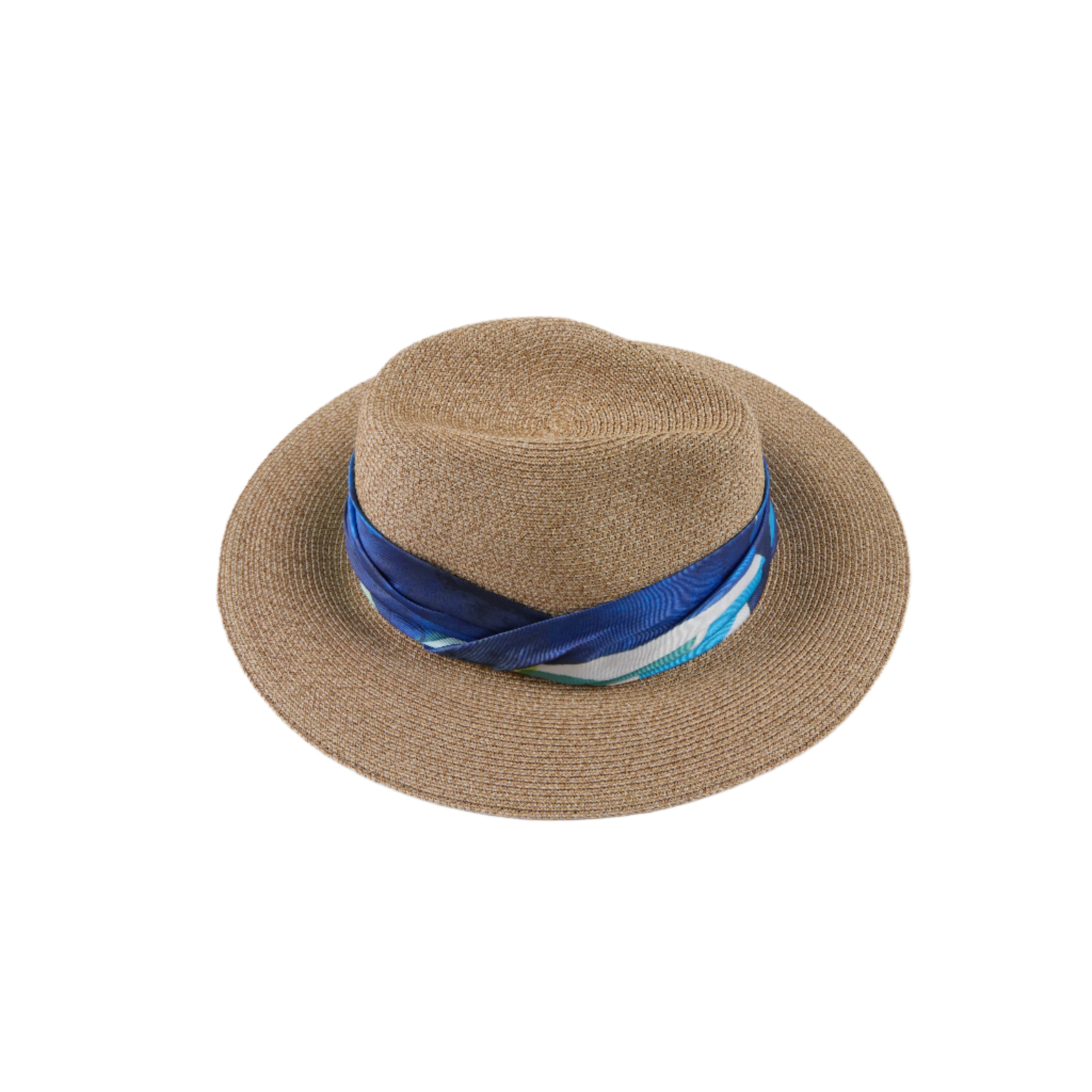 Courtney Toyo Packable Fedora