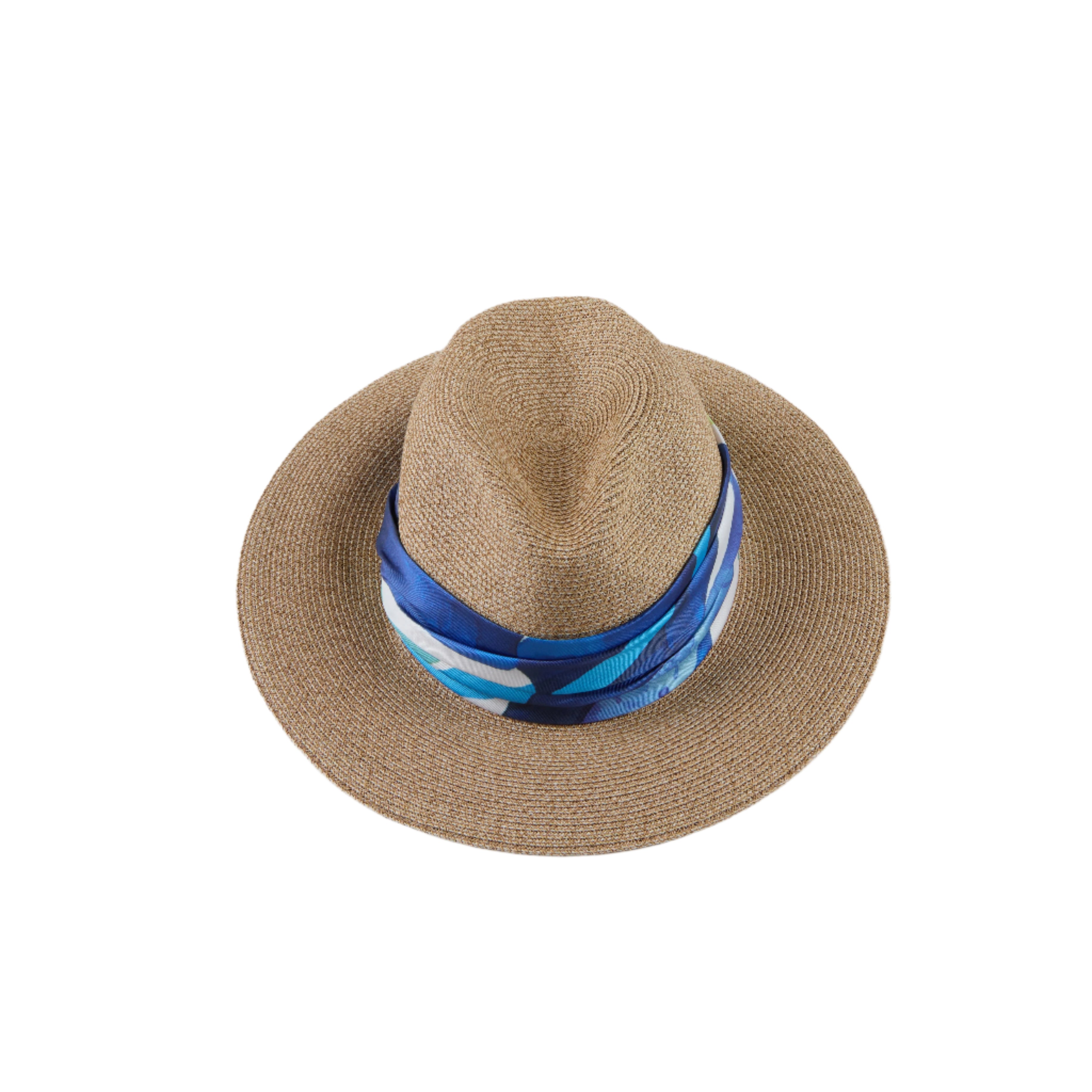 Courtney Toyo Packable Fedora