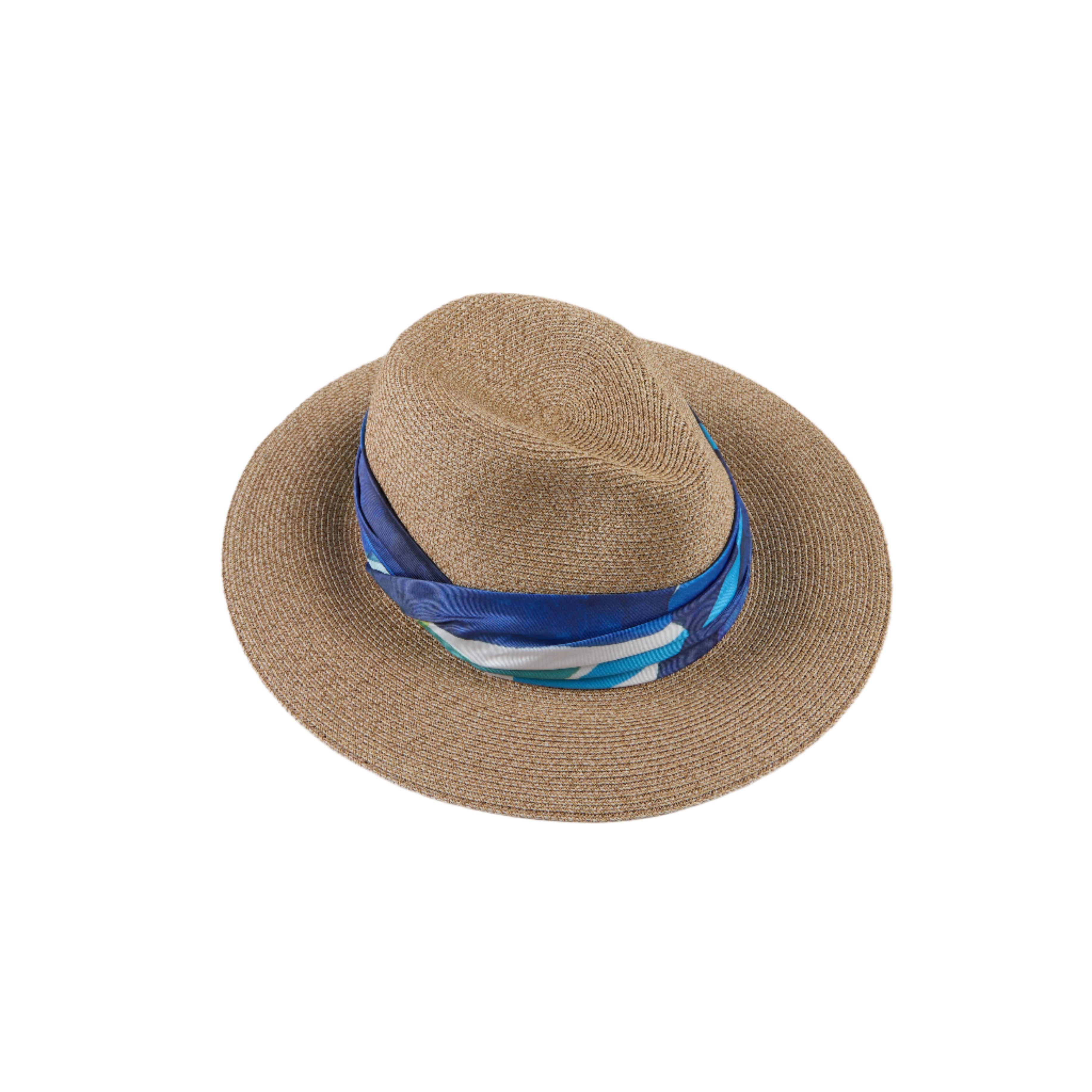 Courtney Toyo Packable Fedora