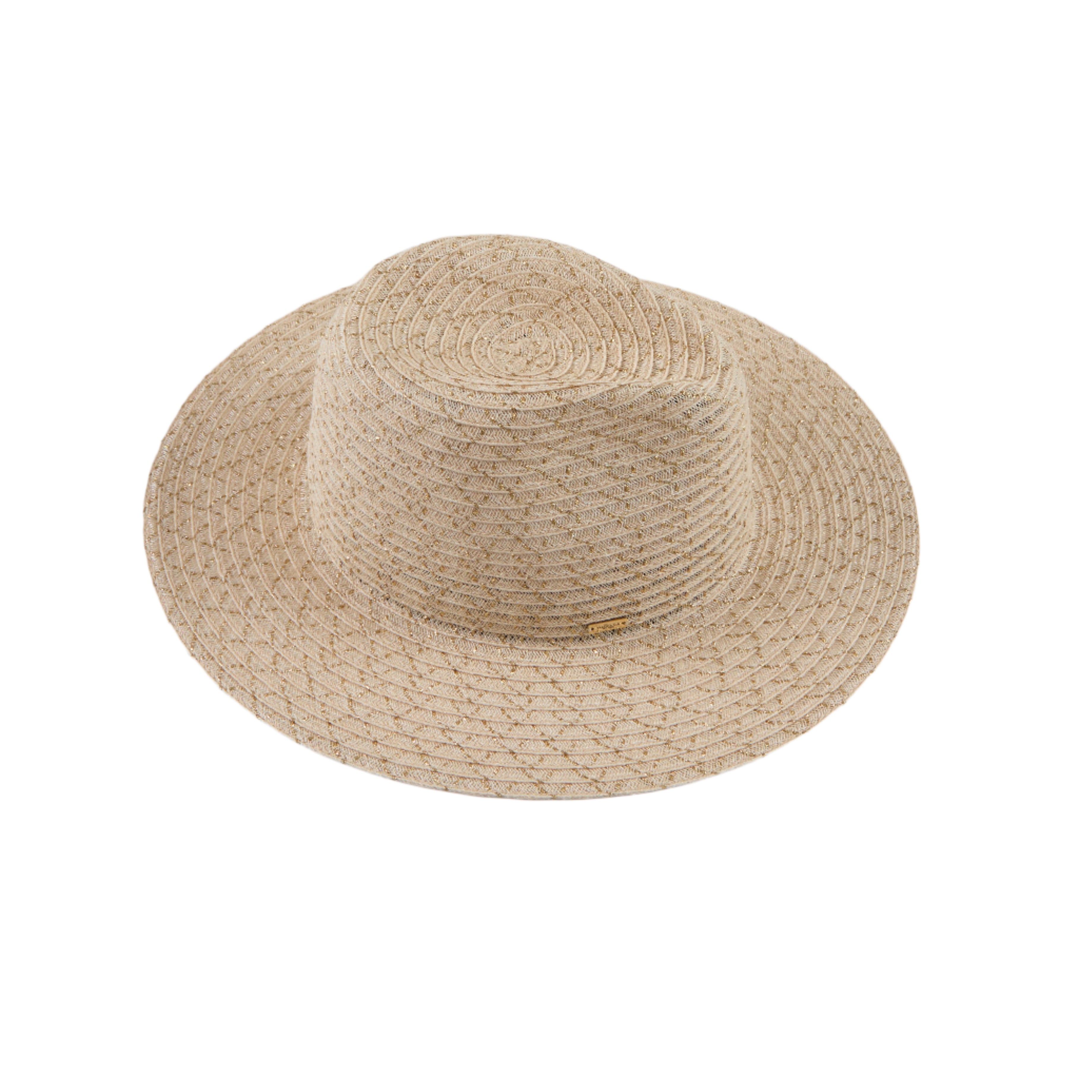 Courtney Vented Hemp Packable Fedora