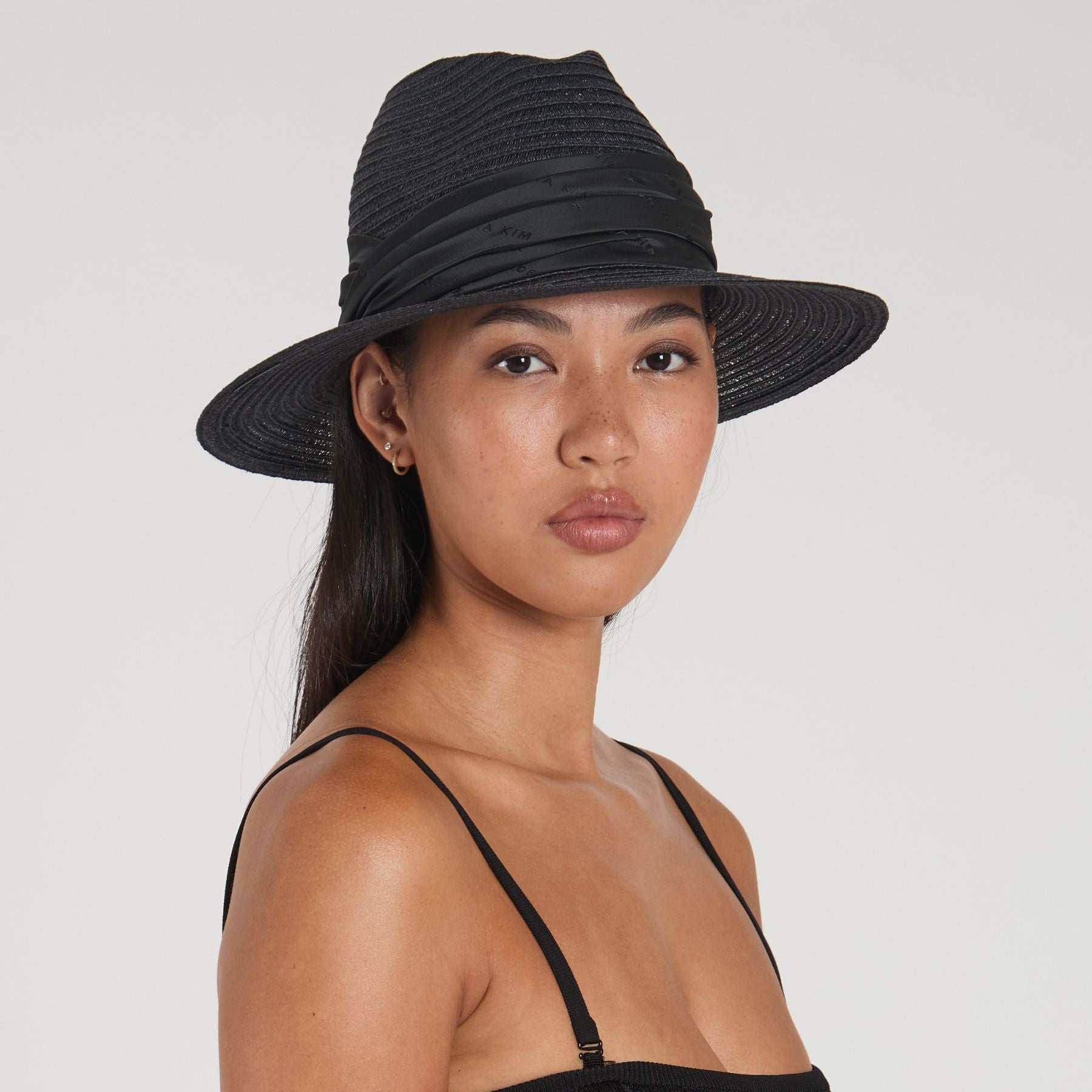 Courtney Vented Hemp Packable Fedora