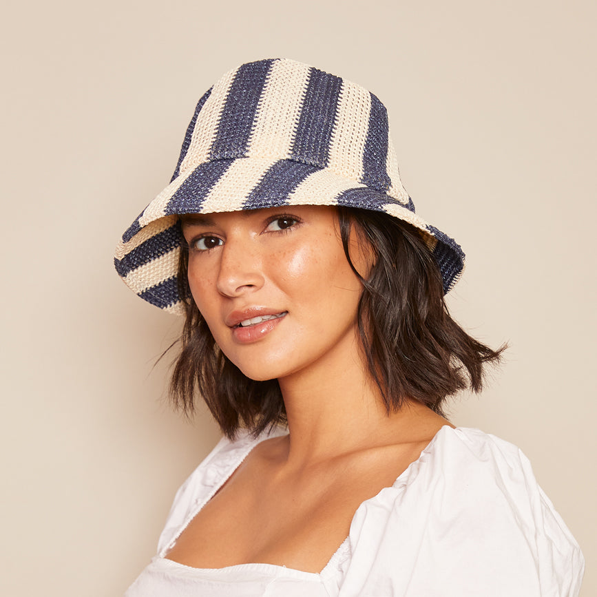 Toby in Navy/Ivory - Eugenia Kim