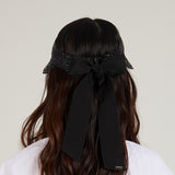 Ricky Lacquered Straw Visor