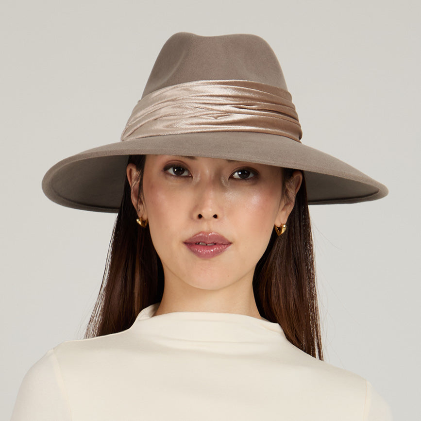 Emmanuelle Wool Felt Fedora