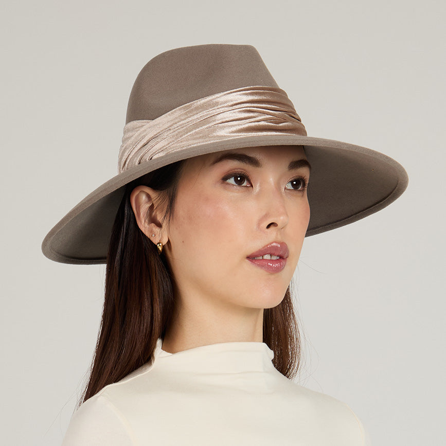 Emmanuelle Wool Felt Fedora