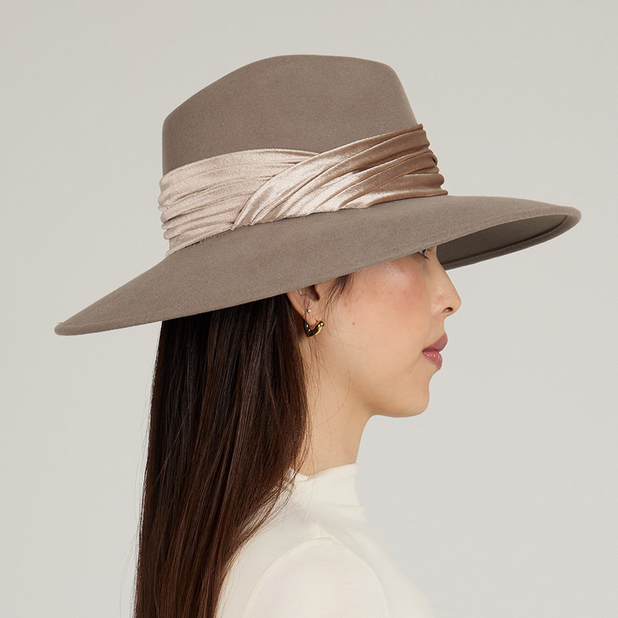 Emmanuelle Wool Felt Fedora