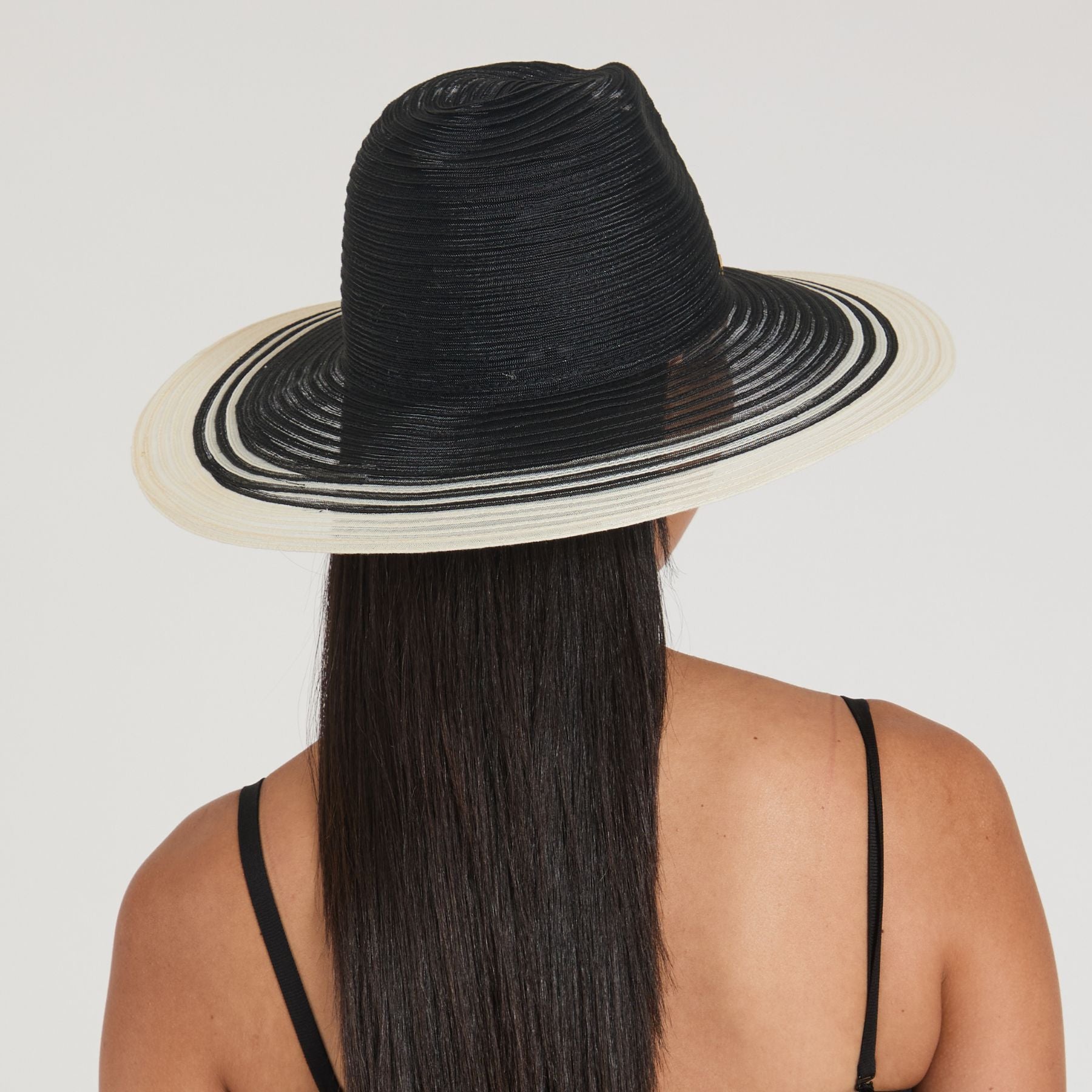 Emmanuelle Horsehair Packable Fedora