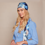 Gigi in Blue Floral-Print - Eugenia Kim