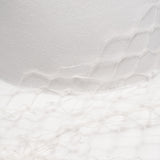 Harlowe in Winter White W/Asymmetric Veil - Eugenia Kim