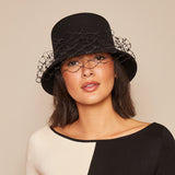 Jonah in Black W/Veil - Eugenia Kim