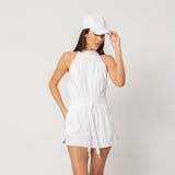 Leylah Mock-Neck Romper
