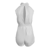 Leylah Mock-Neck Romper