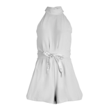 Leylah Mock-Neck Romper