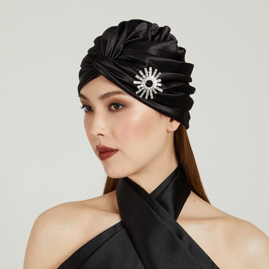 Margaret Satin Turban