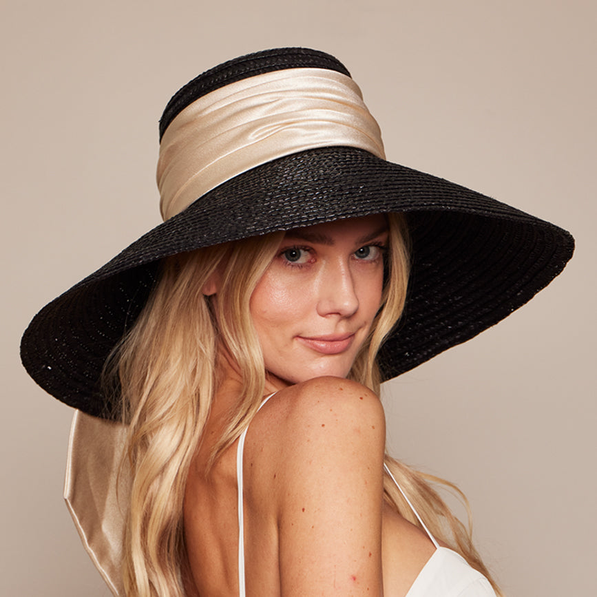 Mirabel Straw Wide Brim Sunhat