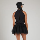Sofia Mock-Neck Tennis Top