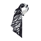 Cassidy Scarf in Black/White