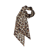 Cassidy Scarf in Camel/Brown Leopard