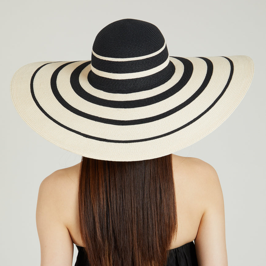 Sunny Striped Toyo Sunhat