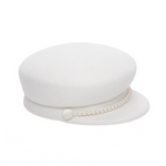 Sabrina in Winter White W/Pearls - Eugenia Kim