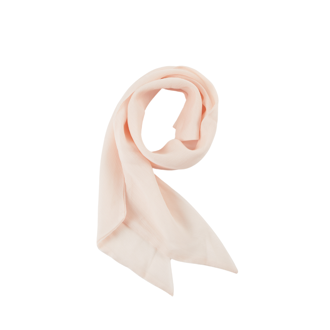 Cassidy Scarf in Blush Chiffon - Eugenia Kim