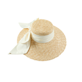 Mirabel Straw Wide-Brim Sunhat