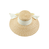 Mirabel Straw Wide-Brim Sunhat