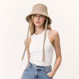 Ally Linen Packable Bucket Hat