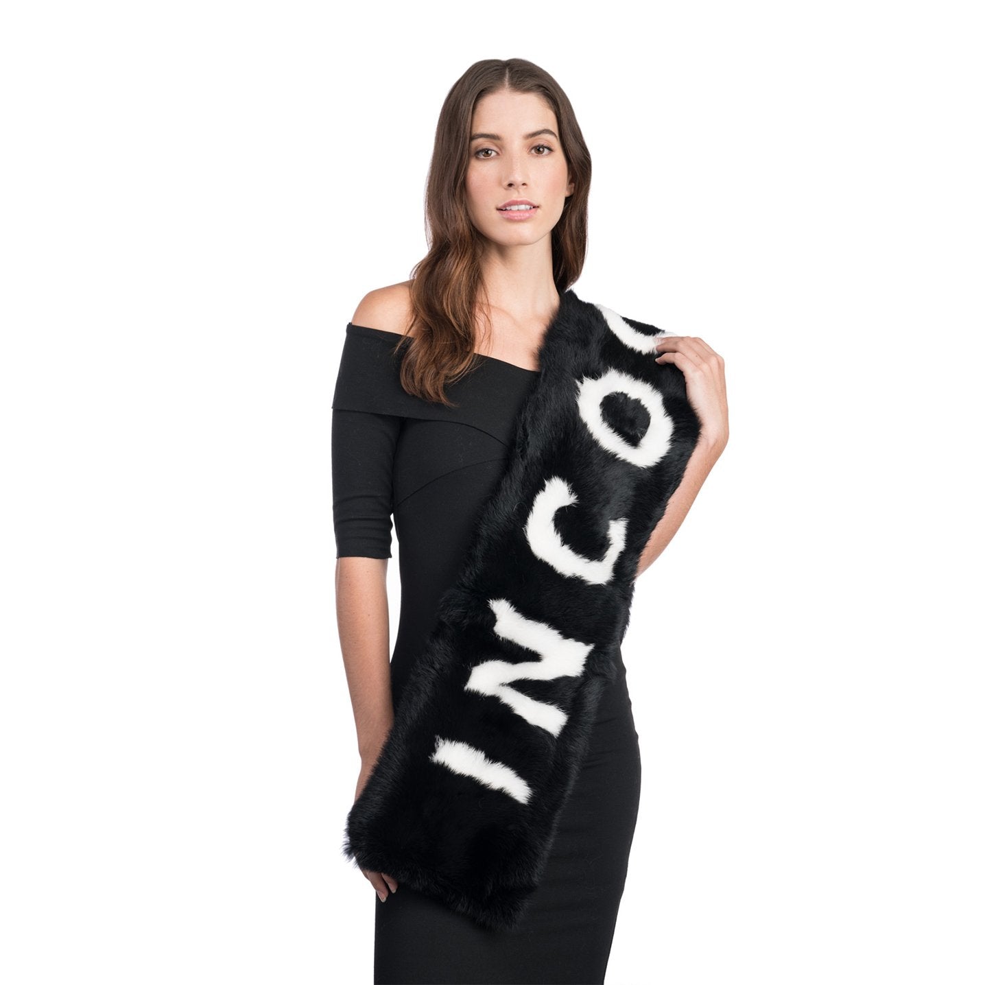 COLDEN "INCOGNITO" RABBIT FUR SCARF - Eugenia Kim