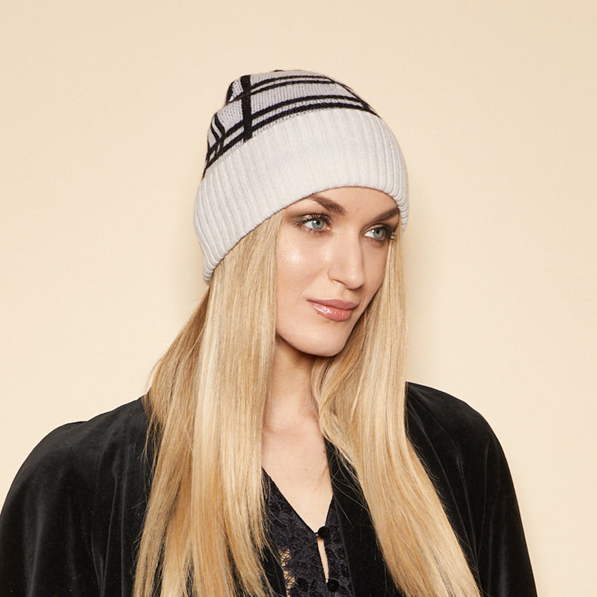 Alexis in Winter White/Black - Eugenia Kim
