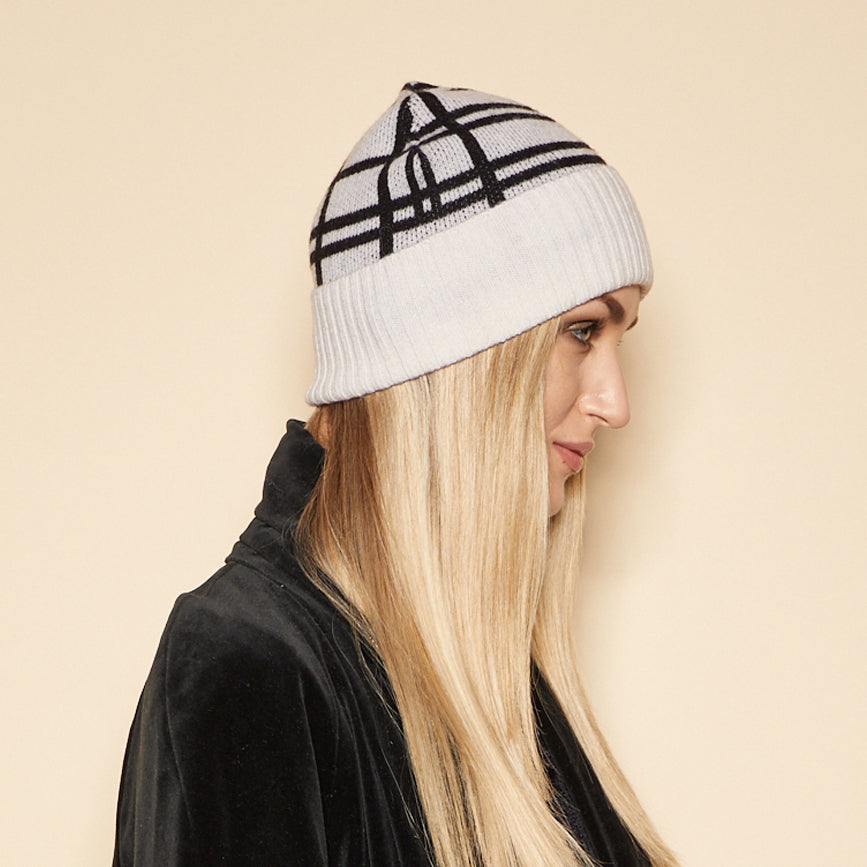 Alexis in Winter White/Black - Eugenia Kim