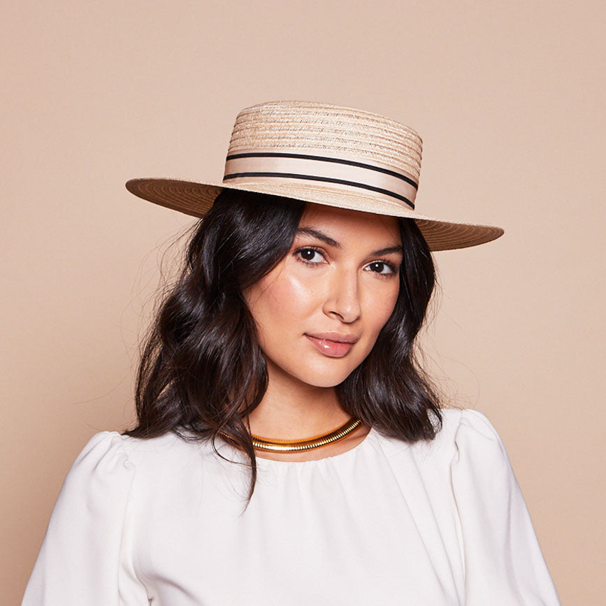 Colette in Beige/Black - Eugenia Kim
